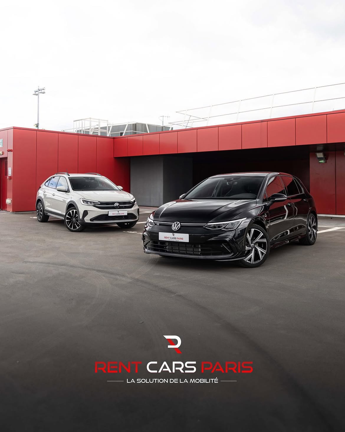 Volkswagen Golf R-Line et Taigo — Rent Cars Paris